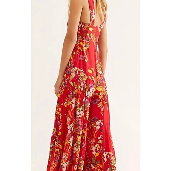 Free People, FP One Aloha Floral Jumper - Picture 1 of 7